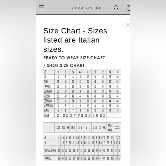 NEW Dodo Bar Or Black Silk Axl Skirt Sz Italian 38 Small Flaws - Picture 10 of 10